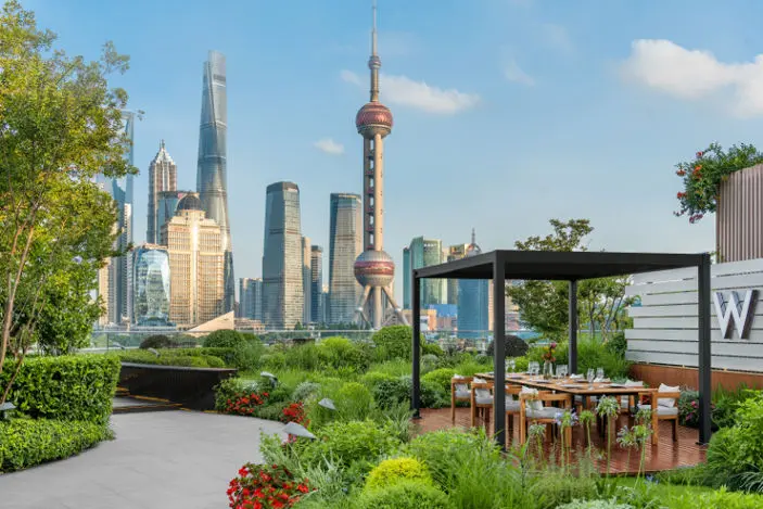 W Shanghai Secret Garden Cabana W Shanghai Secret Garden Cabana