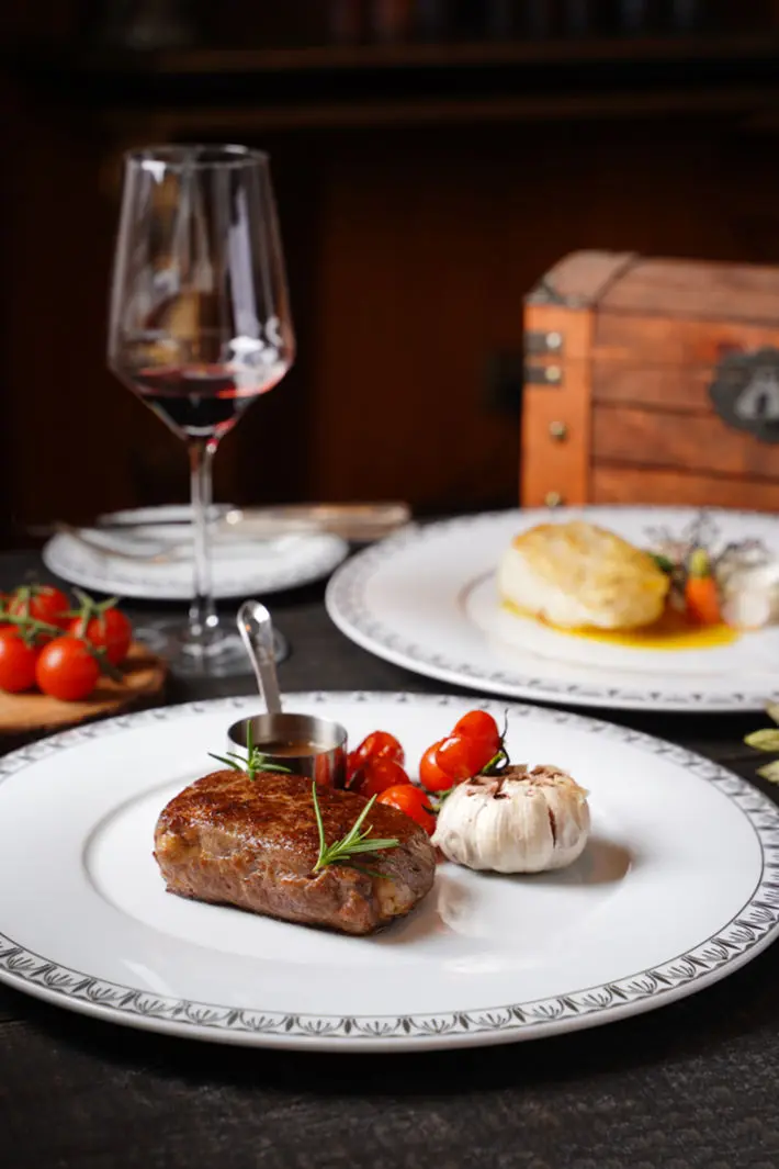 Delicious applewood charcoal grilled wagyu sirloin Delicious applewood charcoal grilled wagyu sirloin