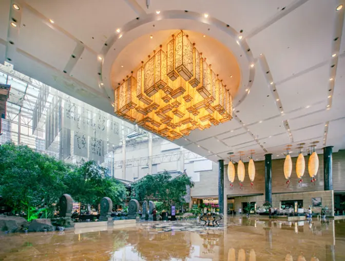 InterContinental Century City Chengdu Hotel Lobby InterContinental Century City Chengdu Hotel Lobby