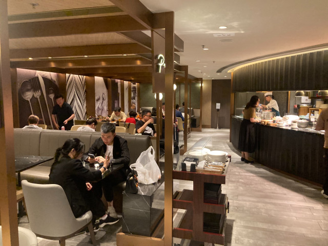 In addition to the AeroBar there is Primo is the dining area where guests can enjoy a variety of food and beverage options In addition to the AeroBar there is Primo is the dining area where guests can enjoy a variety of food and beverage options