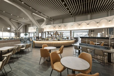 Plaza Premium Lounge Dining Room FCO T3 Plaza Premium Lounge Dining Room FCO T3