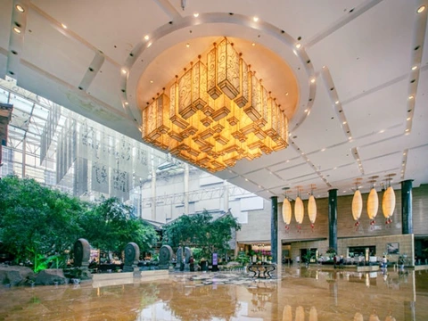 IC Century City Chengdu the grandeur hotel lobby IC Century City Chengdu the grandeur hotel lobby