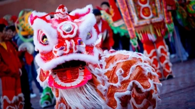 Lion Dance Celebrate the Year of the Snake with Four Seasons