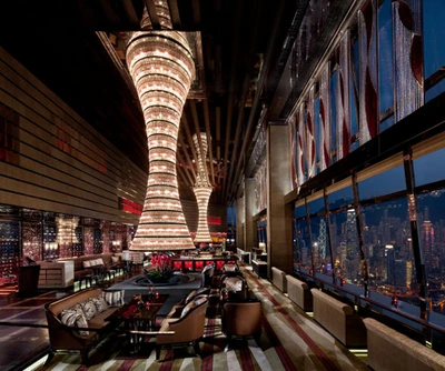 Lounge Bar Ritz Carlton Hong Kong 大堂酒廊