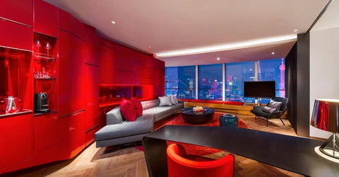 Fantastic Suite Living Room 1 Bedroom Suite 1 King Pearl Tower view Fantastic Suite Living Room 1 Bedroom Suite 1 King Pearl Tower view