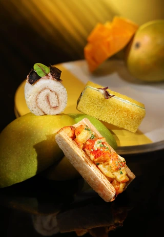 Cafe 103 Alphonso Mango Afternoon Tea savory 阿芳素芒果下午茶 鹹點 Café 103 Alphonso Mango Afternoon Tea_savory 阿芳素芒果下午茶_鹹點