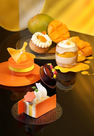 Cafe 103 Alphonso Mango Afternoon Tea sweet 阿芳素芒果下午茶 甜點 Café 103 Alphonso Mango Afternoon Tea_sweet (阿芳素芒果下午茶_甜點)