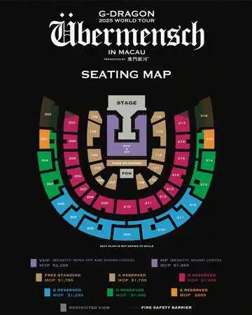 GD Macau Seatmap Seatmap