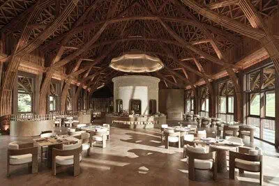 Garrya Mu Cang Chai Refresh Restaurant Savour local and international flavours at Refresh Restaurant, set against a breathtaking mountain backdrop