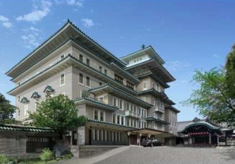 The current Main buildings southwest exterior preserved part Imperial Hotel, Kyoto: Reiko Sakata is appointed General Manager and Joins The Leading Hotels of the World