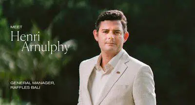 Appointments 156 Raffles Bali Has Appointed Henri Arnulphy as General Manager