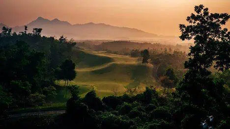 Located in the highlands near Danang, Ba Na Hills Golf Club is a feast for the eyes