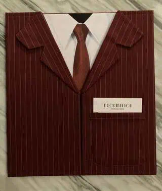 The Prohibition Cocktail Menu at the Ritz Bar & Lounge, Portman Ritz-Carlton, Shanghai 3 Menu design looks like Mafia bosses tailored suit_1