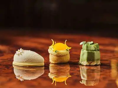 北京瑞吉酒店 风度时廊下午茶 天宝阁云南菌菇 5 【风度时廊】秋季下午茶 甜点