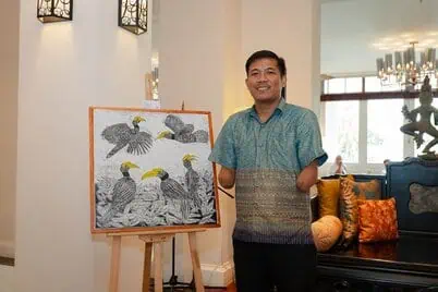 Raffles Grand Hotel d’Angkor Launches New Exhibition of Leading Khmer Artists 3 Raffles Grand Hotel dAngkor 1