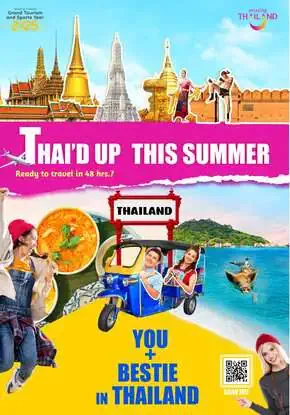 Promotions 126 Tourism Authority of Thailand Launches “Thai’d Up This Summer”