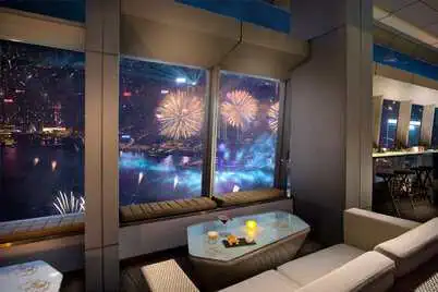 The Ritz-Carlton, Hong Kong Spectacular National Day Celebration Offer 3 OZONE - Terrace with fireworks
