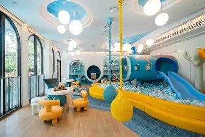 My Interview with the General Manager, Melia Pattaya 3 The Kidsdom at Melia Pattaya Hotel offers a dedicated space for children to explore, create, and play.
