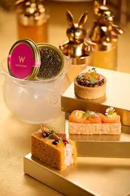 W Hong Kong Teams Up with MCM to Unveil a Stylish Afternoon Tea Experience 2 鹹點