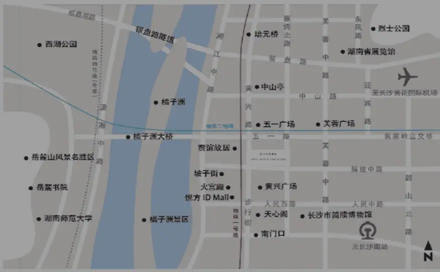 Park Hyatt Changsha Review: Luxury, Views, and Urban Sophistication in the Heart of Central China 2 Park Hyatt Changsha – at the center of the map