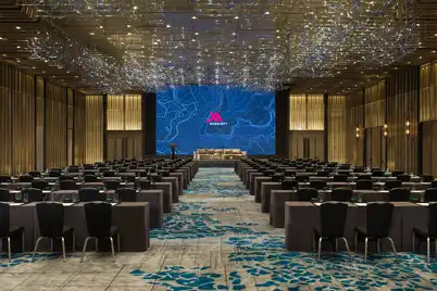 Hotel Review: Shenzhen Marriott Hotel Nanshan — Where Business Meets Bay Views 14 Grand ballroom meeting setup