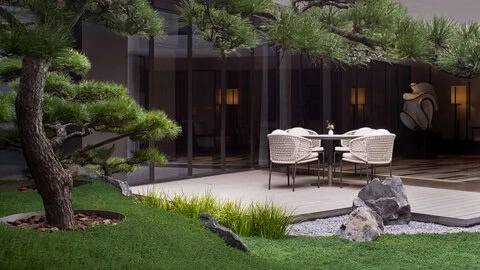Review The Ritz-Carlton Suzhou: Where Luxury Meets Suzhou Heritage 18 Club Lounge terrace outdoor