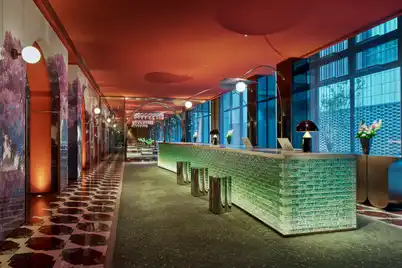 Review: Hotel Indigo Wuxi Qingming Bridge 3 the hotel lobby