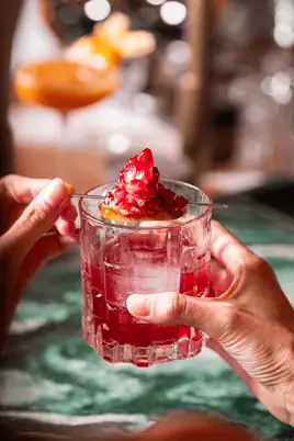 Review: Hotel Indigo Wuxi Qingming Bridge 8 Xijin Neighborhood Café Bar's signature cocktail