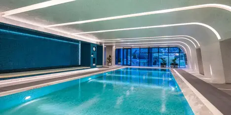 Review: Hotel Indigo Suzhou Yangcheng Lake | Lakeside Chic Stay 18 indoor swimming pool 1 1