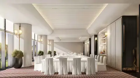 Review: How Waldorf Astoria Shanghai Qiantan Redefines Luxury in Shanghai 11 shaqt meeting room