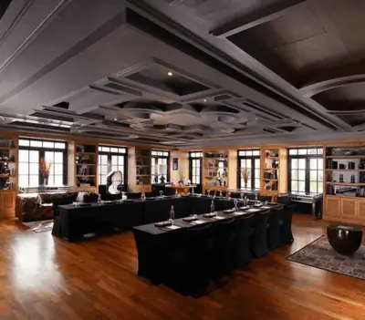 The Sanchaya Review: Luxury Beachfront Escape 13 Dahlia. From 60 guests for a sit-down dinner to accommodate 75 guests for a cocktail party.