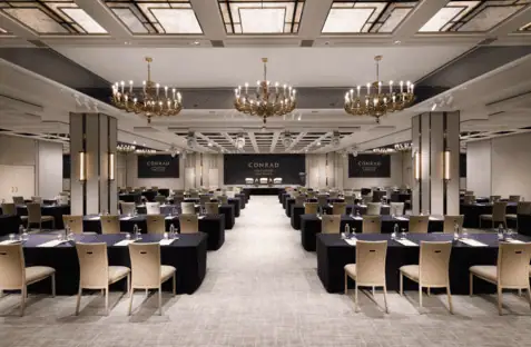 Conrad Singapore Orchard Review: Insider Tips, Dining & Luxury Stays in the Heart of Singapore 22 Royal Pavilion Ballroom at Conrad Singapore Orchard