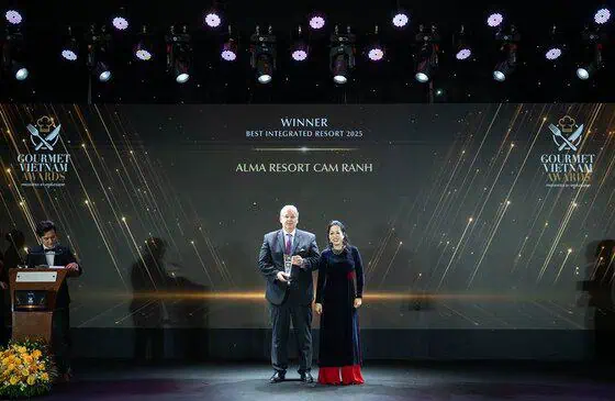 Alma Resort Named Vietnam’s Best Integrated Resort at 2025 Awards 2 herbert and jade