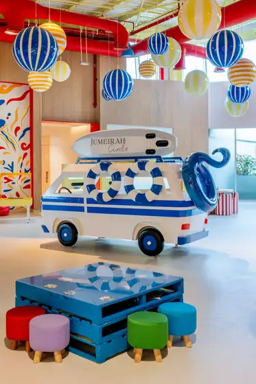 Promotions 32 Jumeirah Beach Hotel Unveils Newly Renovated Kids’ Club Designed by OliOli