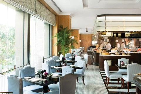 Promotions 21 SILK all-day-dining is on 2/F of The Langham Shenzhen