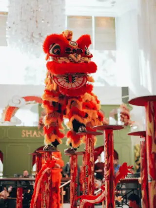 港島香格里拉農曆新年與摯愛親友體驗傳統文化 5 舞獅表演