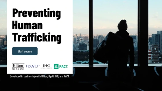 Major Hotel Groups Launch Free Human Trafficking Prevention Training for the Industry 1 Major Hotel Groups Launch Free Human Trafficking Prevention Training for the Industry