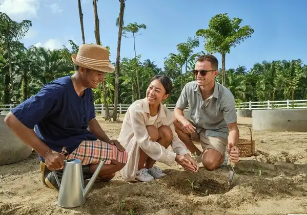 News 76 Good Travel with Marriott Bonvoy offers exclusive hands-on experiences with local communities and conservation efforts (Pictured: Nipa Palm Planting with JW Marriott Khao Lak Resort & Spa)