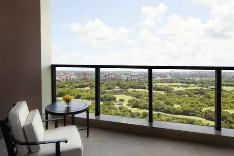 Inside The Ritz-Carlton Haikou: A First-Hand Stay at China’s Luxury Golf Resort 5 Balcony overlooking Mission Hills golf course from Ritz-Carlton Haikou room