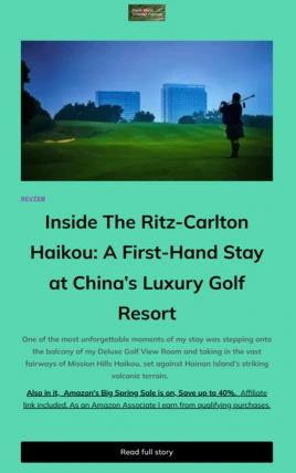 Red Bird Travel News 1 Newsletter