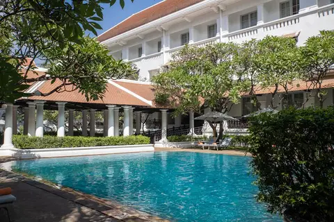 Most Incredible Hotel Pools in Asia Worth Booking a Stay For 6 Raffles Hotel Le Royal heritage pool