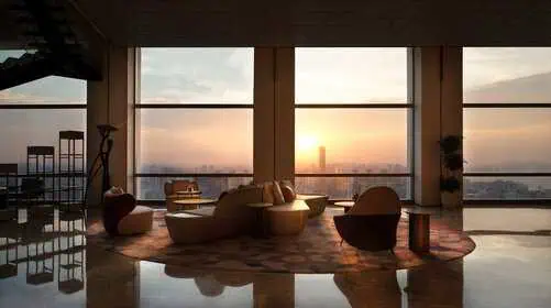 Sofitel Haikou Review: What It's Really Like to Stay Here 3 Sofitel Haikou sky lobby interior design