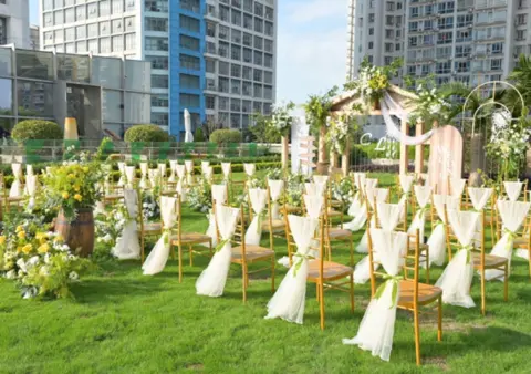 Sofitel Haikou Review: What It's Really Like to Stay Here 10 garden wedding ceremony