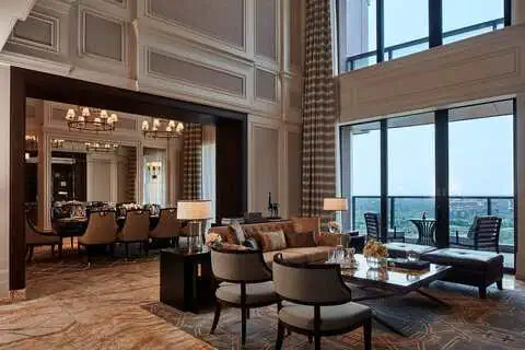 Inside The Ritz-Carlton Haikou: A First-Hand Stay at China’s Luxury Golf Resort 6 The Ritz-Carlton Haikou Presidential Suite_Living Room