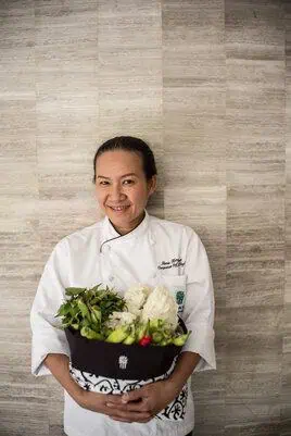 Visiting Banyan Tree Krabi for two nights only, Renu Homsombat is Executive Chef at the highly acclaimed Hotel Vereina in Davos, Switzerland.
