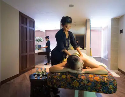 eforea Spa treatment room at DoubleTree Resort Penang