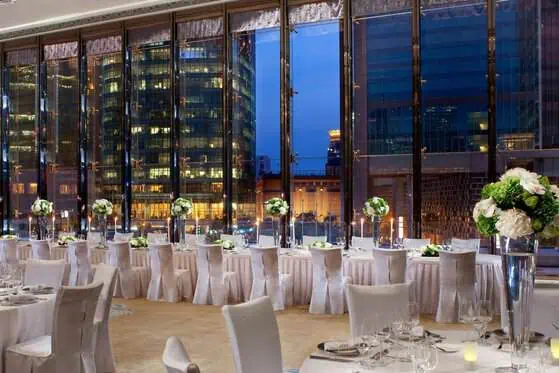 Ritz-Carlton Shanghai: Portman vs Pudong Hotel Guide 11 Ballroom banquet