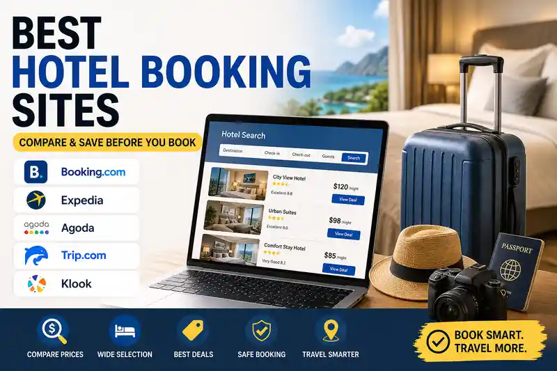 Best Hotel Booking Sites (2026): Compare, Save & Book Smarter 1 Best Hotel Booking Sites (2026): Compare, Save & Book Smarter