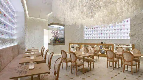 Palace Hotel Tokyo Launches Exclusive Dior Bamboo Pavilion Stay Experience 2 Dior Bamboo Pavilion - Tokyo - Café Dior - © Daici Ano