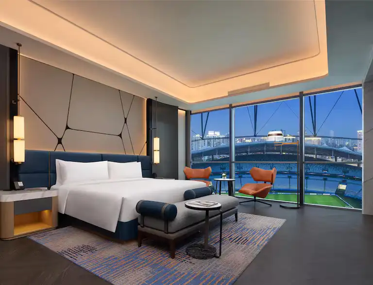 Radisson Blu Hotel, Shanghai Stadium Opens Inside Shanghai’s Sports Hub 1 Radisson Blu Hotel, Shanghai Stadium Opens Inside Shanghai’s Sports Hub